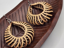 Load image into Gallery viewer, 3D Sculpted Leather Earrings - Nova
