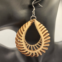 Load image into Gallery viewer, 3D Sculpted Leather Earrings - Nova
